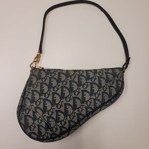 Vintage Dior mini saddle bags